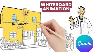 How to make a FREE whiteboard animation with Canva [upl. by Nicoli]