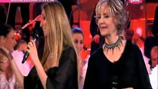 Rada Manojlovic amp Lepa Lukic  Glavu gore mala  Grand Show  TV Pink 14022014 [upl. by Ylram]