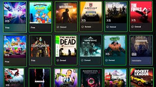 Xbox Free games List  Feb 2024 [upl. by Fonsie]