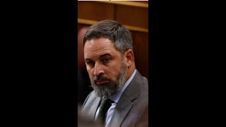 Abascal a Sánchez quotQue nos piten a los políticos no es tan grave a otros nos han apedreadoquot [upl. by Ibrahim]