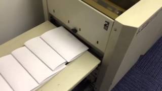 Kasfold 3000 Sprint Booklet maker [upl. by Einoj766]