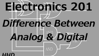 Electronics 201 Difference Between Digital and Analog [upl. by Ahter]