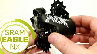 Sram NX Eagle 12 Speed Rear Derailleur Review and Weight [upl. by Ranitta]