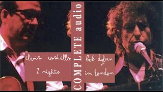 Bob Dylan  2 Nights in London  2 Full Shows at Brixton 1995  w Special Guest Elvis Costello [upl. by Ariadne73]