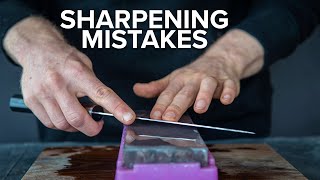 Whetstone Sharpening Mistakes that Most Beginners Make [upl. by Studley]