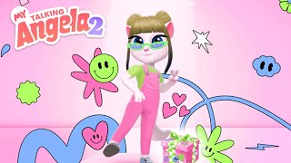 My Talking Angela 2  Big Fashion Collection Update Gameplay Walkthrough Episode [upl. by Greenwell]