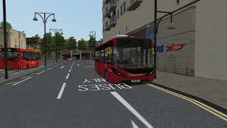 OMSI 2  London E200 MMC Streatham Bus Station  Herne Hill [upl. by Ennaear118]