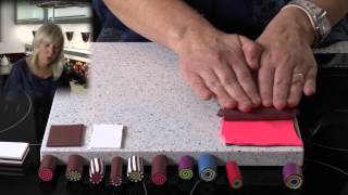 Polymer Clay Tutorial  How to Make Simple Canes [upl. by Aeslek]