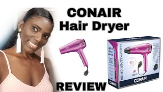 Conair 1875 watt CordKeeper Hair Dryer Review [upl. by Arika]