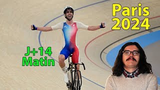 🥇Paris 2024🇫🇷  J14 et retour sur la journée dhier trackcycling athlétisme basketball [upl. by Dunaville]