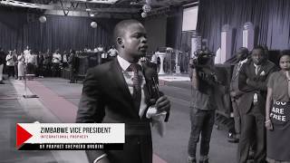 The accurancy of Zimbabwes New Vice President Prophecy  Prophet Shepherd Bushiri [upl. by Noellyn683]