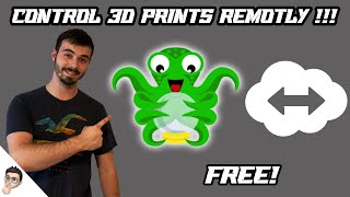 How To Control Your 3D Printer Remotely  Access Octoprint From Anywhere  FREE [upl. by Brandice842]