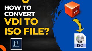 HOW TO CONVERT VDI Virtual Disk Image file TO ISO Image file [upl. by Bogie]