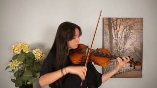 Bunnel G1 Student Violin Demo — Tchaikovsky Violin Concerto [upl. by Akialam873]