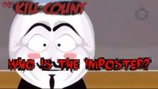 Who is the imposter Kill count southpark horror video [upl. by Einot712]