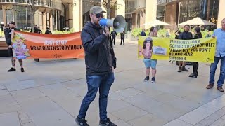 Bleecker Burger Drag Queen Story Time Protest London Final Words [upl. by Debera]