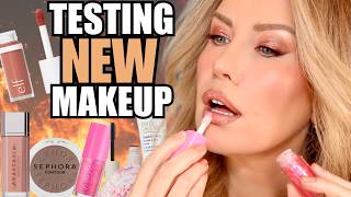 TESTING THE HOTTEST NEW MAKEUP RELEASESJanuary 2024🔥ABH Too Faced Elf amp More [upl. by Asirrom]