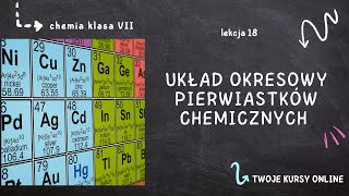 Chemia klasa 7 Lekcja 18  Układ okresowy pierwiastków chemicznych [upl. by Laram]