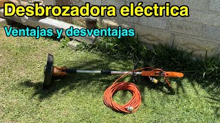 Desbrozadora eléctrica Ventajas y desventajas ¿Cuál me conviene [upl. by Riggs229]