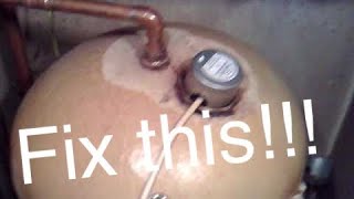 HOW TO FIX YOUR IMMERSION HEATER PLUMBING TIP [upl. by Magel857]