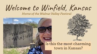 Welcome to Winfield Kansas Home of the Walnut Valley Festival Most charming town in Kansas [upl. by Melisenda885]