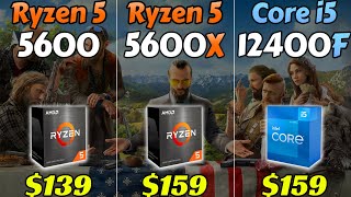 R5 5600 vs 5600X vs i512400F  Which CPU is Better Value for Money [upl. by Korenblat704]