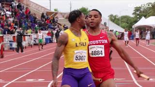 LSU And Houston Get Physical At Texas Relays [upl. by Viki]