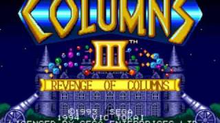 Columns III Revenge of Columns Music  BGM 14 Clotho [upl. by Ias]