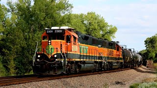 Railfanning BNSFs Emporia Subdivision  Sept 6 2024 [upl. by Judah]