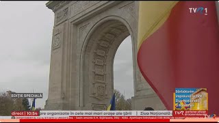 Parada militară de Ziua Naţională a României 2023 TVR1 [upl. by Tynan325]