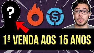 Ele fez a Primeira Venda na Monetizze Com Apenas 15 Anos 😱 [upl. by Edrahs39]