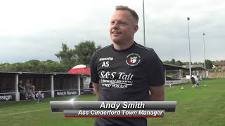 Cinderford Town v Cardiff Met goals and post match reaction pre season 13th July 2019 0 [upl. by Mossman]