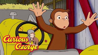 The Runaway Tractor 🐵 Curious George 🐵 Kids Cartoon 🐵 Kids Movies 🐵 Videos for Kids [upl. by Naihtniroc]