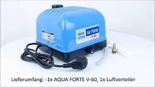 AQUAFORTE AIR PUMP V60  Produktvideo  360°Ansicht [upl. by Ahsikam438]