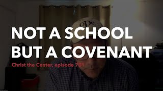 Scripture is Not a School but a Covenant [upl. by Aehtrod]