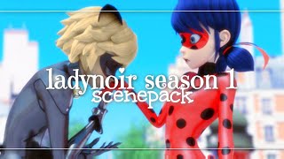 Ladynoir s1 scenepack  miraculous ladybug [upl. by Naimerej]