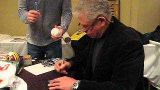 John Riggins Signs Autographs for The SI KING 121612 [upl. by Richia235]