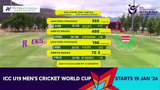 CSA 4Day Series  Gbets Rocks vs Western Province  Division 1  Day 4 [upl. by Dowling]