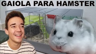 Como Montar uma gaiola para Hamster [upl. by Kahlil538]