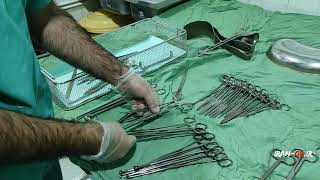 Laparotomy surgical Instruments انواع ابزارهای ست جراحی لاپاروتومی کاربرد ابزارها با چیدمان [upl. by Mart]