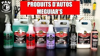 Produits Meguiars pour Professionnels Esthétique de Voiture [upl. by Martijn]