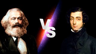 MARX Comunismo VS TOCQUEVILLE Liberalismo Sobre el Conflicto y el Consenso Social [upl. by Enitsugua]