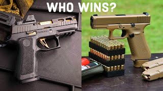 Glock Vs Sig P320 Here is the 9mm Pistol Battle winner [upl. by Cher]