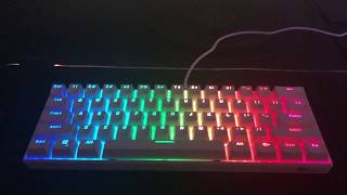 Rk61 Review 60 KEYBOARD  ALL COLOR OPTIONS [upl. by Odrareg499]