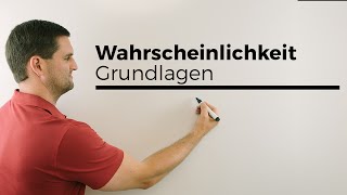 Wahrscheinlichkeit Grundlagen Definition Berechnungen  Mathe by Daniel Jung [upl. by Meagher]