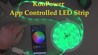 KooPower App Controled LED Strip [upl. by Kcirdez]