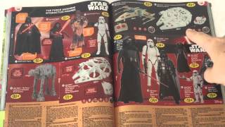 SMYTHS TOYS  CHRISTMAS 2015 CATALOGUE  STAR WARS PAGES [upl. by Erme149]