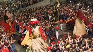 Els Gegants de La Patum de Berga [upl. by Barbabra]