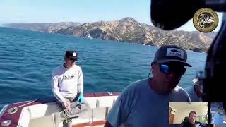 LIVE CATALINA ISLAND FISHING WITH CAPTAIN JUSTIN BOTTRELL 62024  Part 2 [upl. by Janek602]