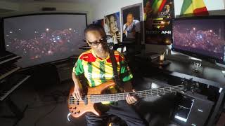 Teddy Afro Bob Marley bass cover by Yoseph Tamrat [upl. by Zampardi]